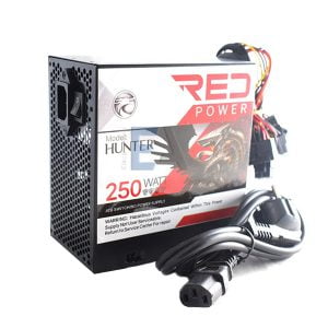 منبع تغذیه کامپیوتر رد مدل Red Raider 250W