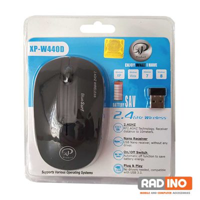 ماوس بی سیم ایکس پی مدل XP-W440D