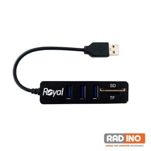 هاب 3 پورت رویال مدل Royal RH-448