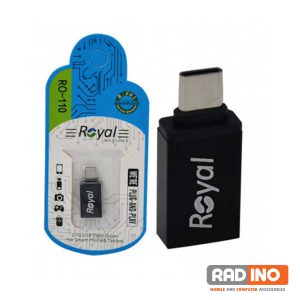 تبدیل OTG تایپ سی رویال مدل Royal Ro-110