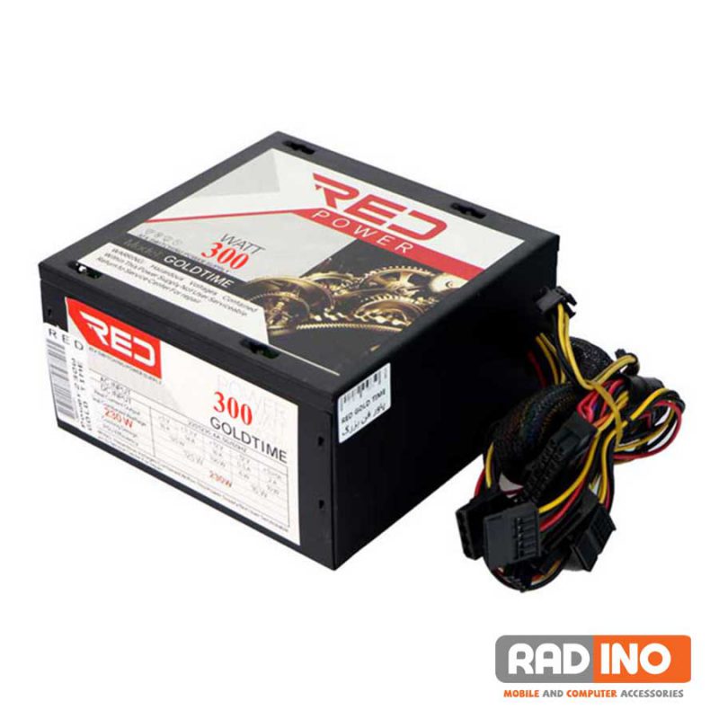 منبع تغذیه کامپیوتر رد مدل Red Raider 300W