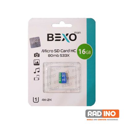 رم میکرو 16 گیگ بکسو مدل Bexo 533X