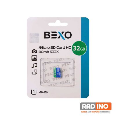 رم میکرو 32 گیگ بکسو مدل Bexo 533X