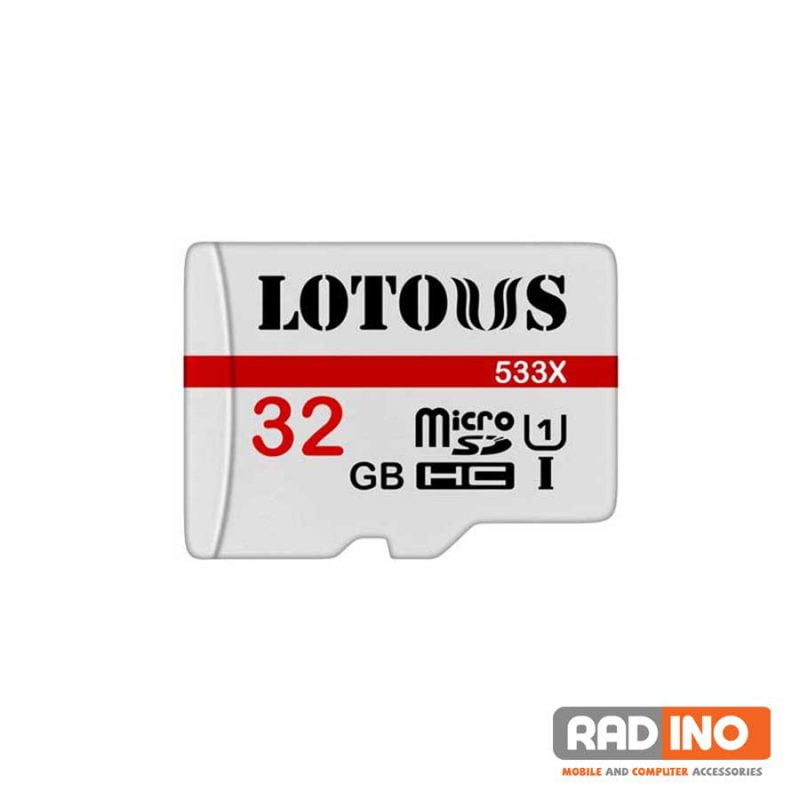 رم میکرو 32 گیگ لوتوس مدل Lotous 533X
