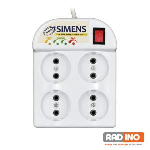 محافظ برق 4 خانه زیمنس مدل Simens 3m