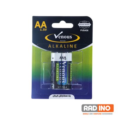 باتری قلمی آلکالاین ونوس مدل Venous PVBA06