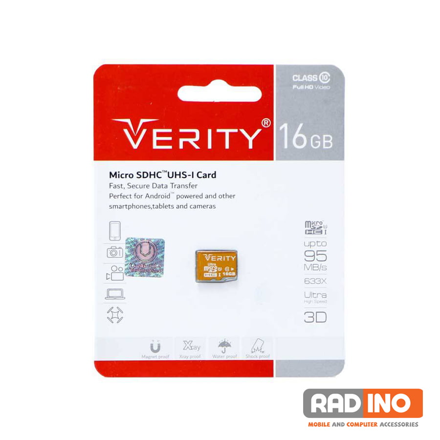 رم میکرو 16 گیگ وریتی مدل Verity U1