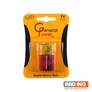 باتری کتابی آلکالاین جنرال پاور مدل General Power 9V