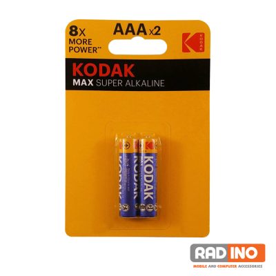 باتری نیم قلمی آلکالاین کداک مدل Kodak Max Super