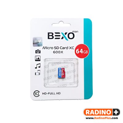 رم میکرو 64 گیگ بکسو مدل Bexo 600X 90mb