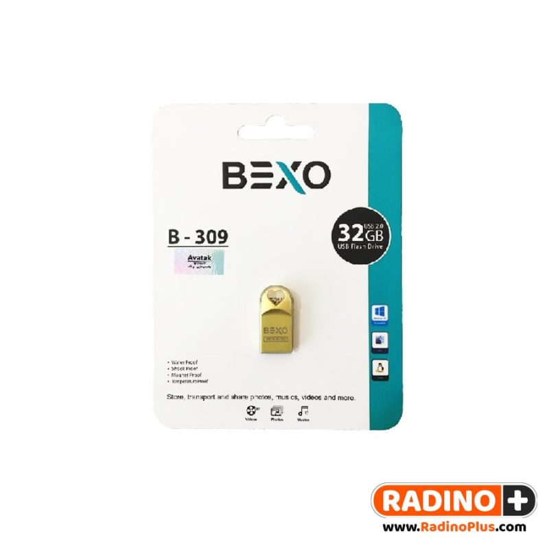 فلش 32 گیگ بکسو مدل Bexo B-309 USB2.0