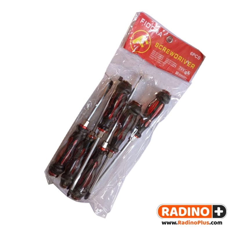 Fidora-screwdriver-6Pcs-Brown