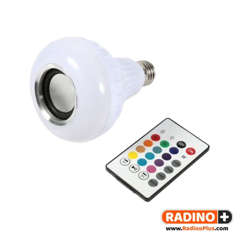 مشخصات لامپ هوشمند و اسپیکر بلوتوث دیوایس مدل Music Bulb/App