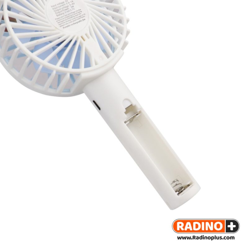 پنکه شارژی رومیزی و دستی Mini Fan L18