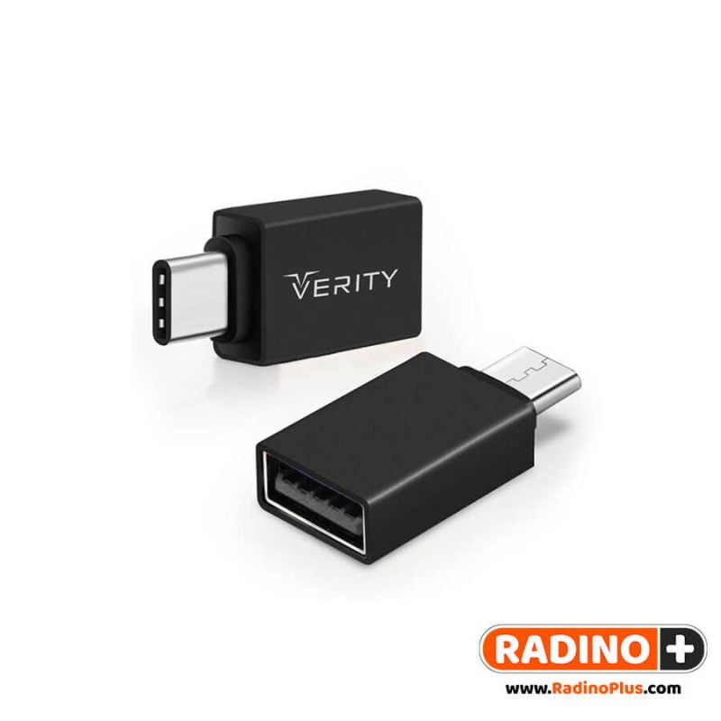 OTG تبدیل USB به تایپ سی وریتی مدل A303 Verity