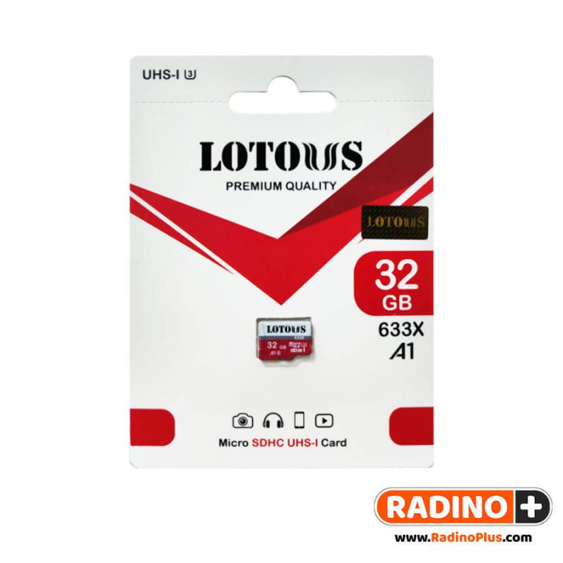 خرید عمده رم میکرو 32G لوتوس LOTOUS مدل U3 633X