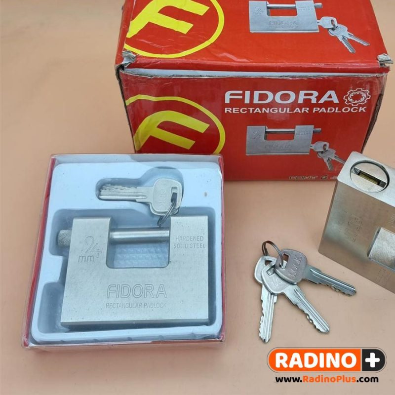 قفل کتابی فیدورا دو شیار مدل Fidora 94mm