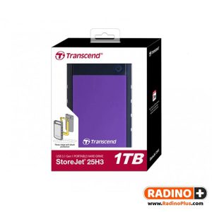 هارد ترنسند یک ترابایت مدل Transcend StoreJet 25H3