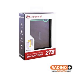 هارد ترنسند دو ترابایت مدل Transcend StoreJet 25M3