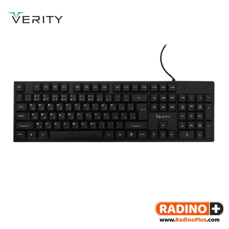 کیبورد سیمی وریتی مدل Verity KB6122