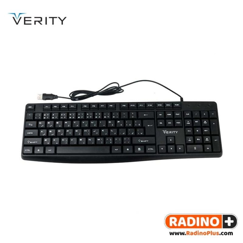 کیبورد سیمی وریتی مدل Verity KB6124