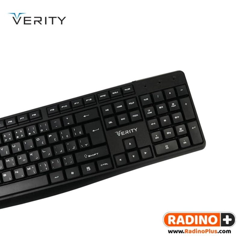 کیبورد سیمی وریتی مدل Verity KB6124