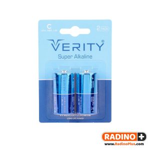 باتری سایز C وریتی مدل Verity LR14C بسته دو عددی