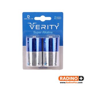 باتری سایز D وریتی مدل Verity LR20D بسته دو عددی