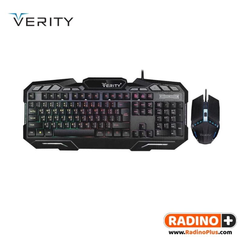 ست ماوس و کیبورد وریتی مدل Verity KB6126CW