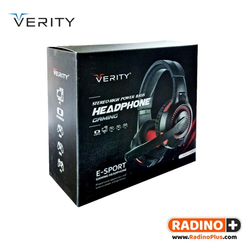 هدفون سیمی وریتی مدل Verity V-H26G