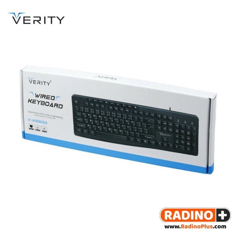 کیبورد سیمی وریتی مدل Verity KB6133