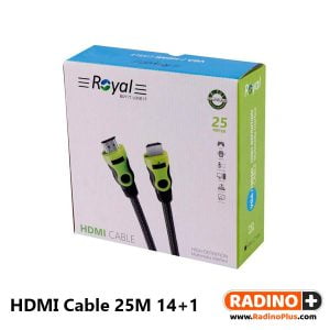 کابل HDMI رویال مدل Royal 25M 14+1