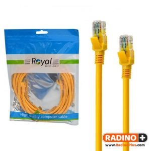 کابل شبکه Cat6 رویال طول 3 متر