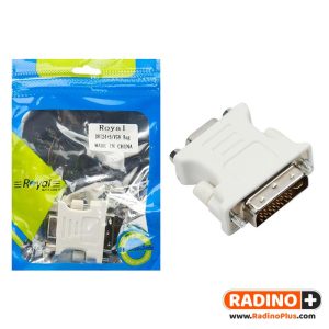 تبدیل DVI به VGA رویال (5+24)