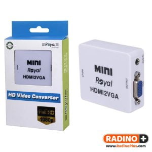 تبدیل VGA به HDMI با صدا رویال