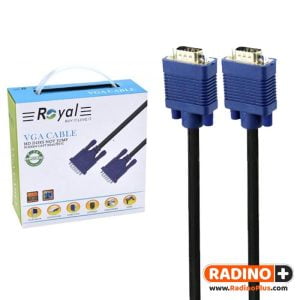 کابل VGA طول 10 متر رویال (Royal)