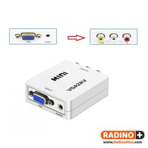 تبدیل VGA به AV رویال (mini)