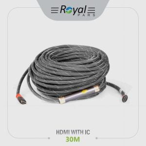 کابل HDMI رویال مدل Royal 4K 30M دارای IC