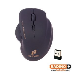 ماوس بی سیم بی صدا الون مدل Eleven WM902 Silent