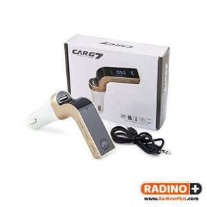 بلوتوث ماشین و شارژر مدل Car G7