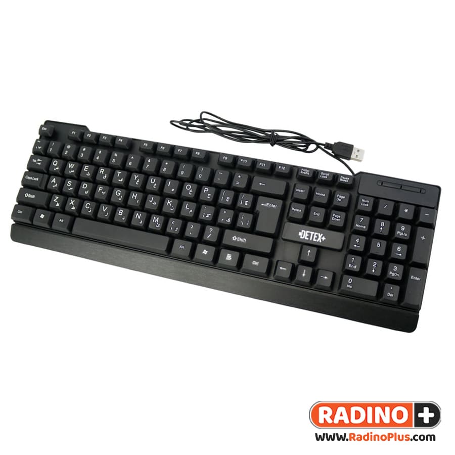 Detex D 110 Keyboard 2 پخش عمده لوازم جانبی موبایل و کامپیوتر