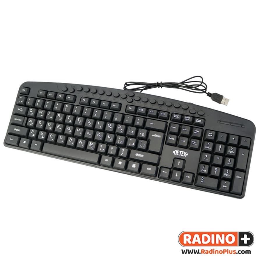 Detex D 410 Keyboard 4 پخش عمده لوازم جانبی موبایل و کامپیوتر