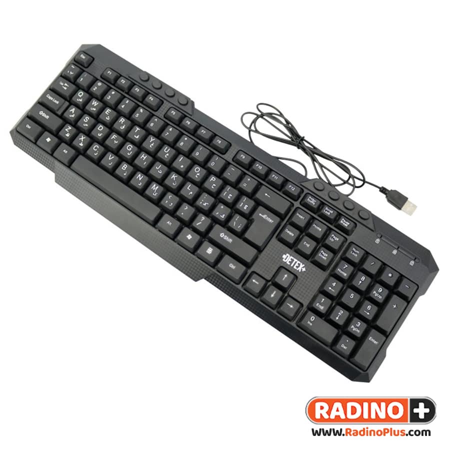 Detex D 510 Keyboard 2 پخش عمده لوازم جانبی موبایل و کامپیوتر