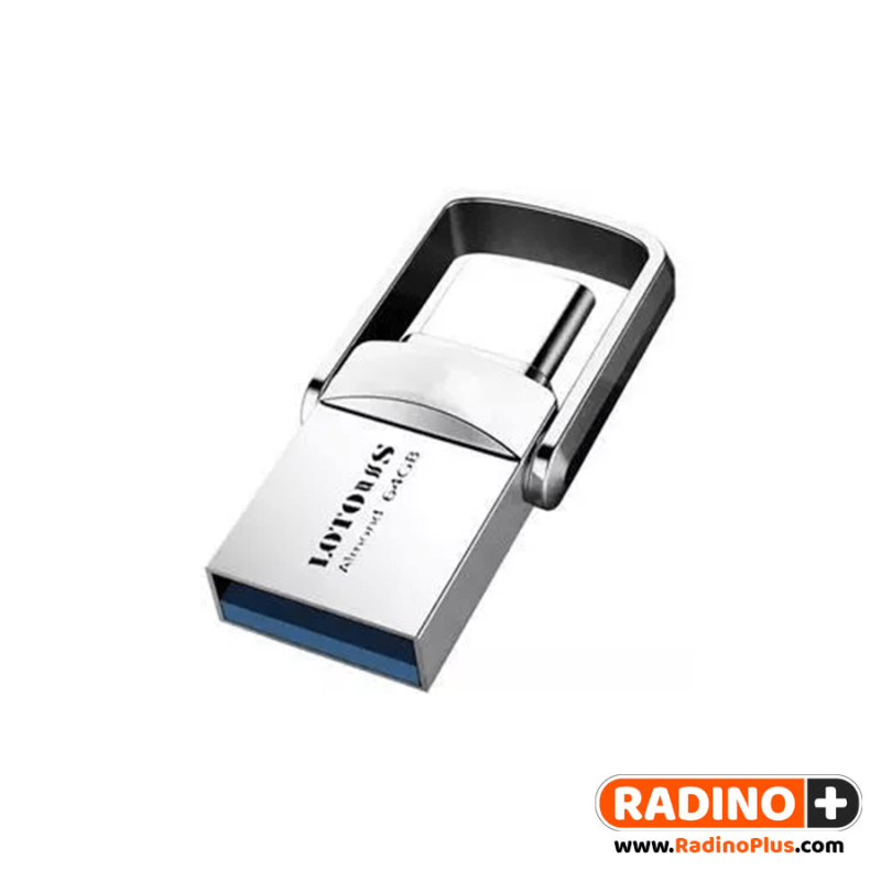 فلش 128 گیگ لوتوس مدل Lotous Almond USB 3.2