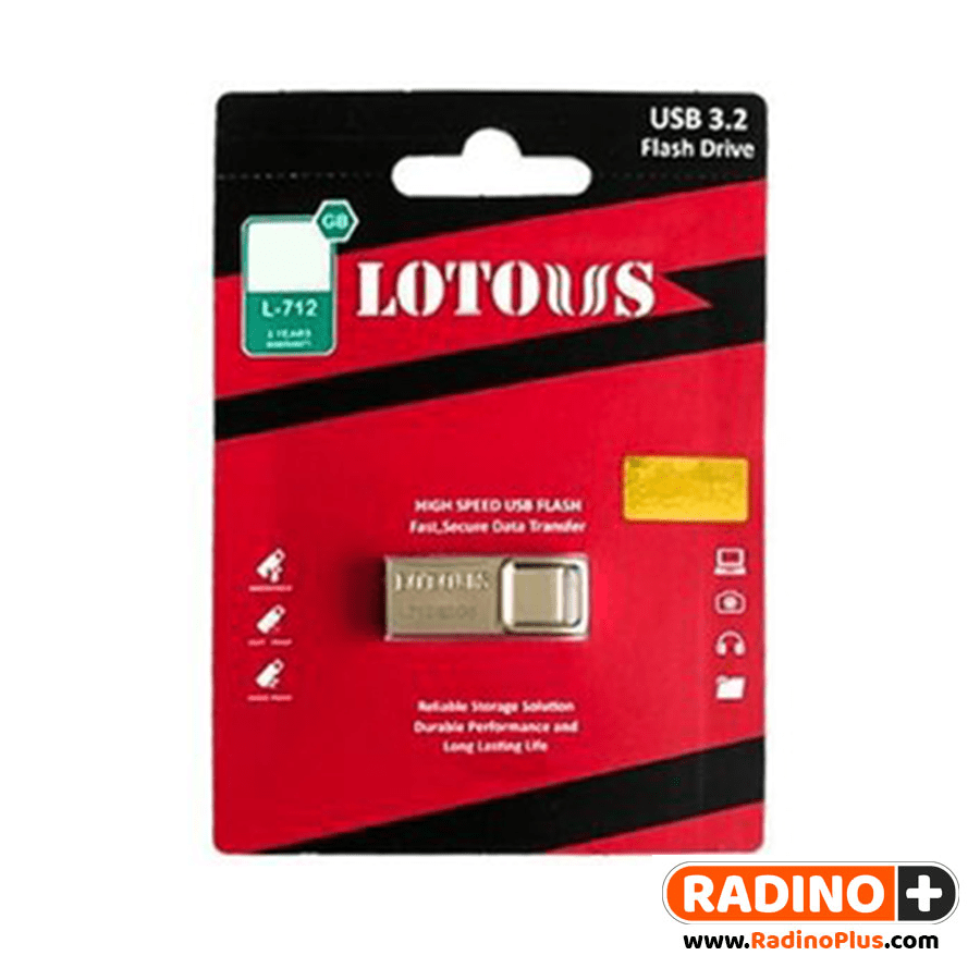 فلش 64 گیگ لوتوس مدل Lotous L712 USB 3.2