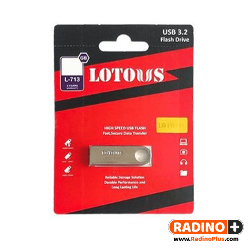 فلش 32 گیگ لوتوس مدل Lotous L713 USB 3.2