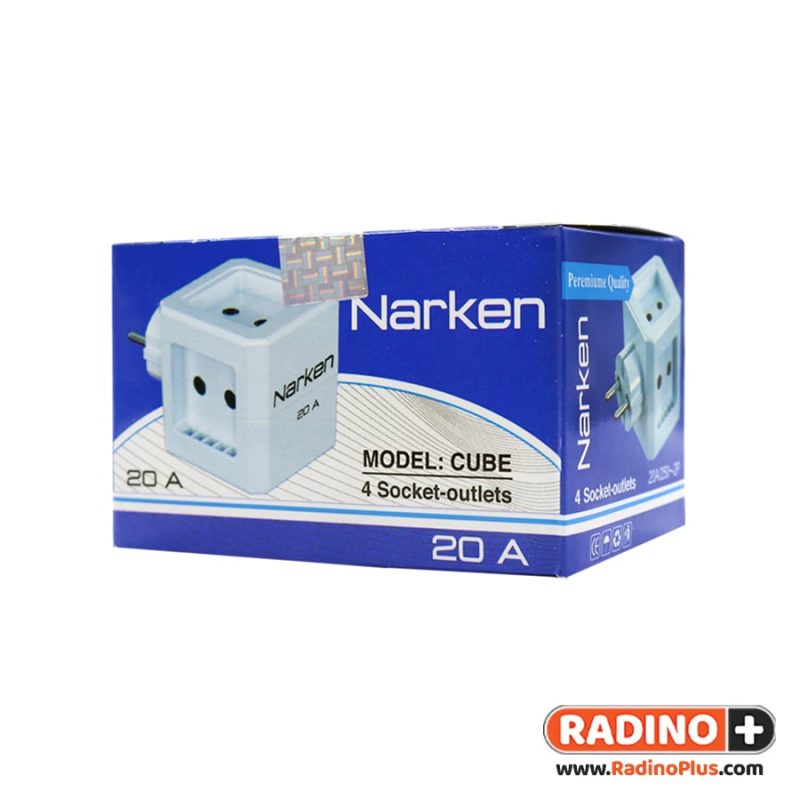 چهار راهی دیواری نارکن مدل Narken Cube