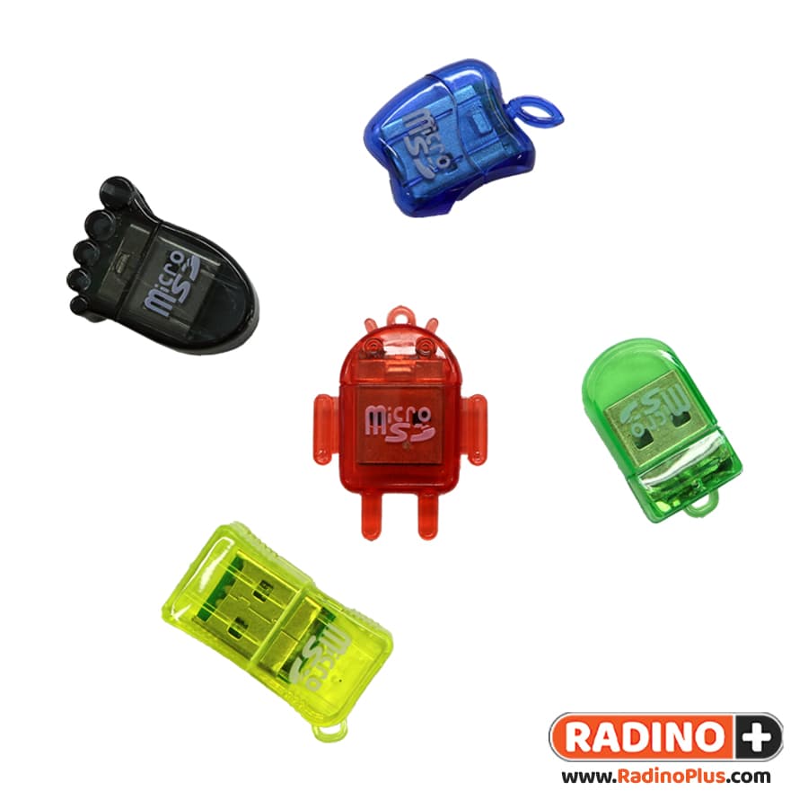 رم ریدر USB 3.0 تک کاره فانتزی بسته 10 عددی