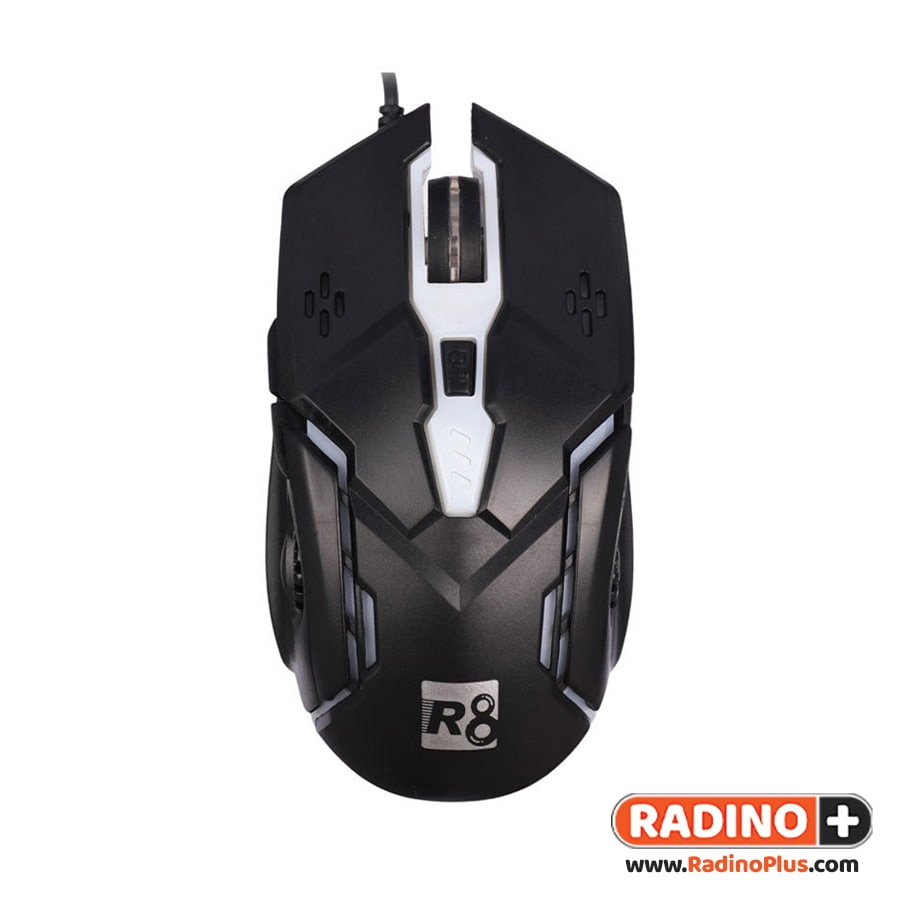 R8-1632 (5) موس سیمی گیمینگ مدل R8 1632