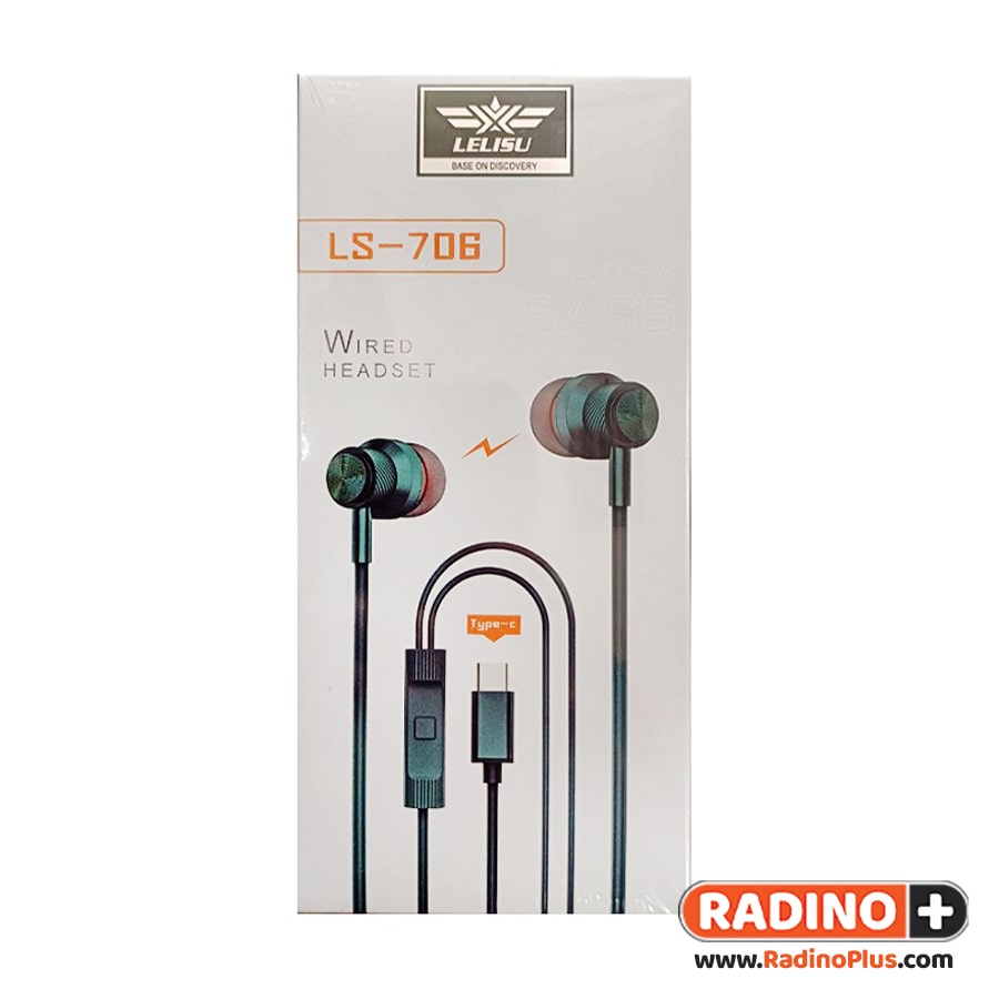 هندزفری تایپ سی لِلیسو مدل Lelisu LS-706